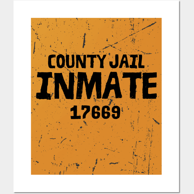 Halloween County Jail Inmate Costume Wall Art by Myartstor 